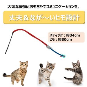 ねこモテ ごっつじゃらし/アヒル 6個セット (猫用玩具)