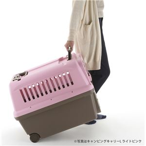 キャンピングキャリー L ダークブラウン