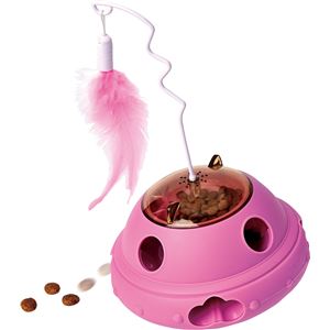 マルカン ゴーゴーひょっこり羽根 （猫用玩具）