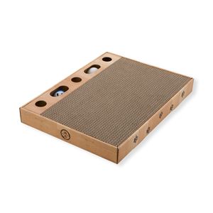 バリバリパッド コロコロボール スクエア 2個セット (猫用玩具/爪磨き)