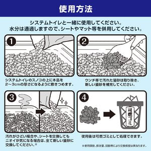 デオフリー システムトイレ用強力消臭サンドプラス 3.5L 2個セット