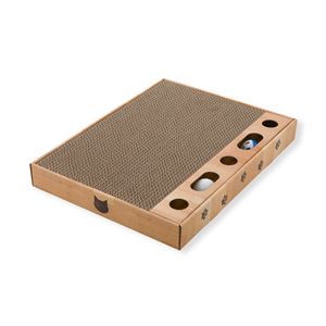 バリバリパッド コロコロボール スクエア 2個セット (猫用玩具/爪磨き)