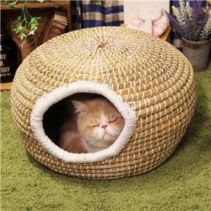 にゃんこのちぐらシリーズ まーるいつぼ 夢 (ペット住関連用品/ベット)
