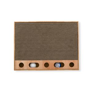 バリバリパッド コロコロボール スクエア 2個セット (猫用玩具/爪磨き)