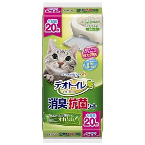 デオトイレ 消臭・抗菌シート 20枚 6個セット