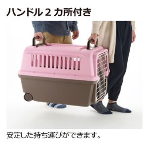 キャンピングキャリー XL ダークブラウン