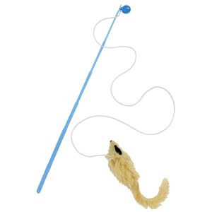 CAT TOY 猫じゃらし ふわふわマウス 5個セット （猫用玩具）