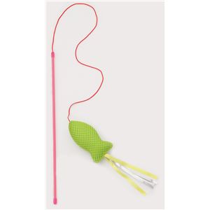 らくらくデンタルTOYじゃらし フィッシュ 3個セット （猫用玩具）