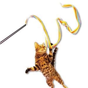 じゃれ猫 りぼんの舞 3個セット (猫用玩具)