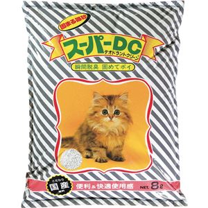 スーパーDC 8L 3個セット (猫砂)