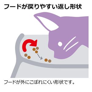こぼれにくい 脚付キャットディッシュ S ホワイト 10個セット