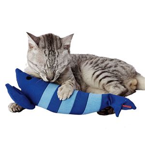 けりぐるみ 大好きブルーのエビ 3個セット (猫用玩具)