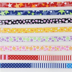 CAT COLLAR ボーダードットカラー ブルー 5個セット (猫用品/首輪)