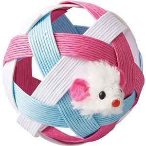 にゃんこたいむ ころころボール マウスと鈴 5個セット (猫用玩具)