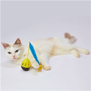 Happiness Cat ゆらゆらウールボール 3個セット (猫用玩具)