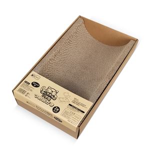 ねこがくれ ねこちゃんのつめみがき U字型BOX （猫用玩具／爪磨き）
