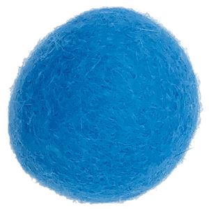 大好きブルーの大きなウールボール 6個セット (猫用玩具)