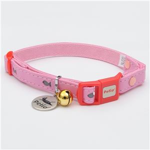 CAT COLLAR フィッシュレザーカラー ピンク 3個セット (猫用品/首輪)
