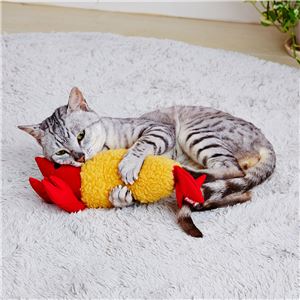 けりぐるみ カラッと揚がったえび天 2個セット （猫用玩具）