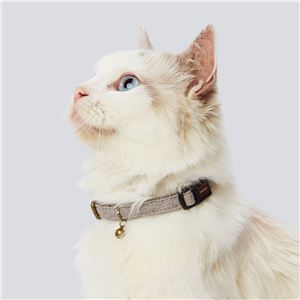 necoco キャットカラー グレー 3個セット (猫用品/首輪)