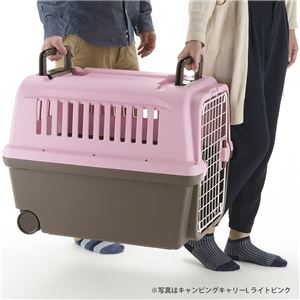 キャンピングキャリー L ダークブラウン