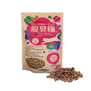ペットの脱臭トイレ砂 脱臭梅 3L 2個セット