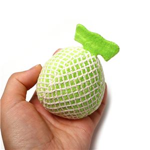にゃんデント アミメでハミガキ メロン 5個セット （猫用玩具）