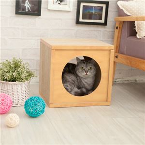 キャットハウス ナチュラル 2個セット