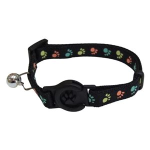 蓄光フットキャット ブラック 5個セット (猫用品/首輪)