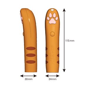 キャティーマンじゃれ猫 LEDニャンだろ～？！光線 茶トラ 6個セット