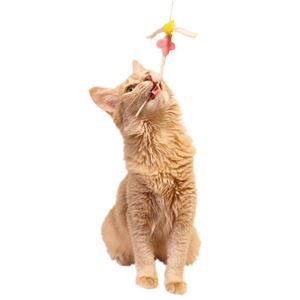 紙ひもびょんびょん 5個セット (猫用玩具)