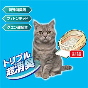 ペットプロジャパン PetPro デオフリー システムトイレ用強力消臭サンド 4L 1パック 10個セット