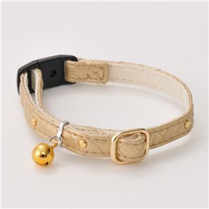 CAT COLLAR ゴージャスカラー ゴールド 3個セット (猫用品/首輪)